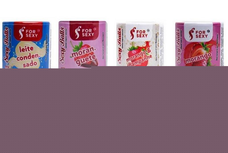 Imagem de kit com 4 Bolinha Sexy Ball beijável 03 Unidades