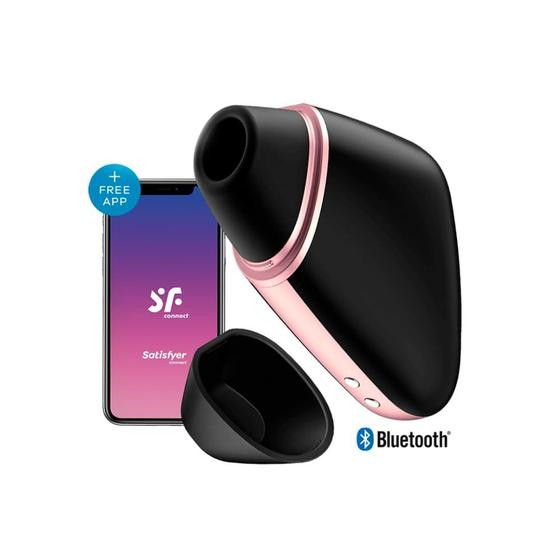Satisfyer Love Triangle Vibrador com Estimulador de Clitóris por Sucção e Aplicativo