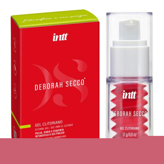 Gel Clitoriano Pulsa, Vibra e Esquenta Deborah Secco - INTT