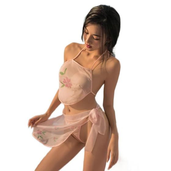 Imagem de Lingeries de cosplay SINROYEE Cheongsam Anime Maid Dress Feminino