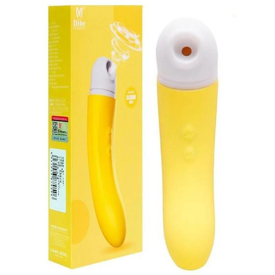 Vibrador Clitóris Pulsação Banana Dibe - sexy import