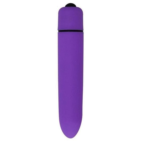 Imagem de Vibrador Bullet Power Cápsula Vibratória Aveludada - Roxo