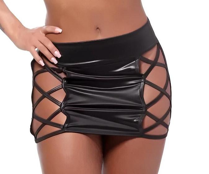 Mini Saia Mulher HotWife Use na Baladada e Seja Vista - Fanáticos Por Cintas