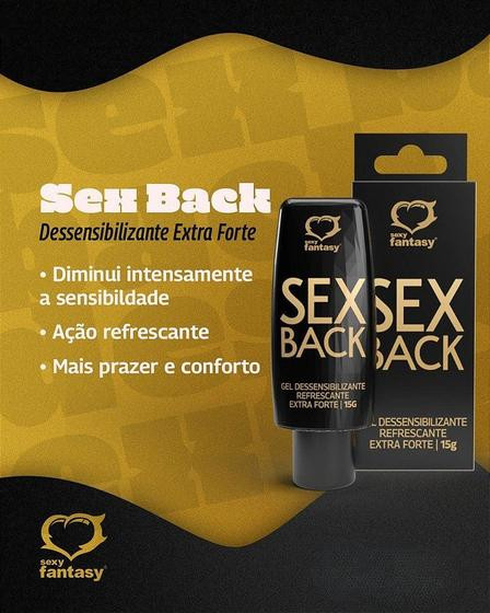 Gel dessensibilizante refrescante sex back 15g - Sexy Fantasy