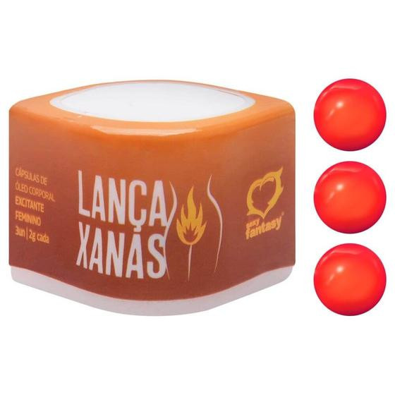 Imagem de Bolinha Explosiva Lança Xanas Excitante feminino 3unidades