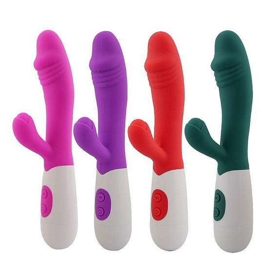 Imagem de Vibrador Feminino Estimulador de Clitóris e Massageador de Ponto G Duplo Prazer Sex Shop