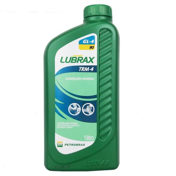 Imagem de Óleo Lubrificante Mineral Monoviscoso Petrobras Lubrax TRM-4 para Transmissões Hipóides Api GL-4/90 - 1L