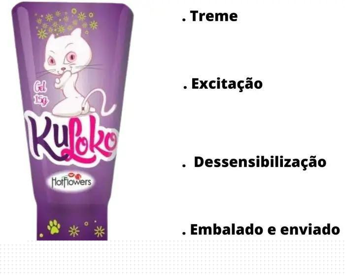 Imagem de Kit Gel Dessensibilizante Anal Kuloko  Com Gel Excitante Masculino Pinto Loko Sex Shop