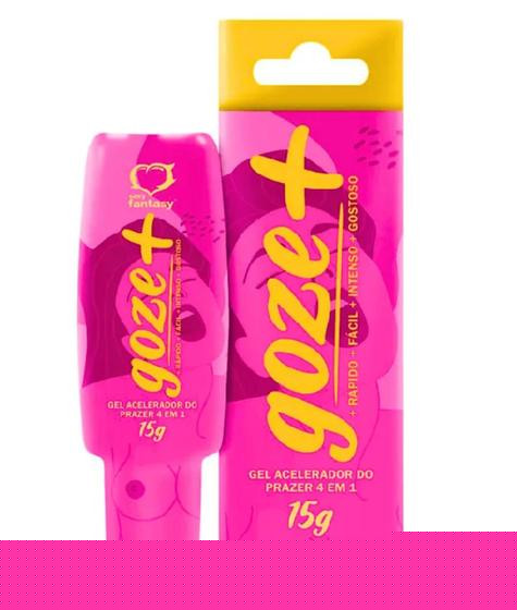 Imagem de Excitante Goze + Gel Feminino 4 em 1  Sensações Intensificadas Sexy Fantasy
