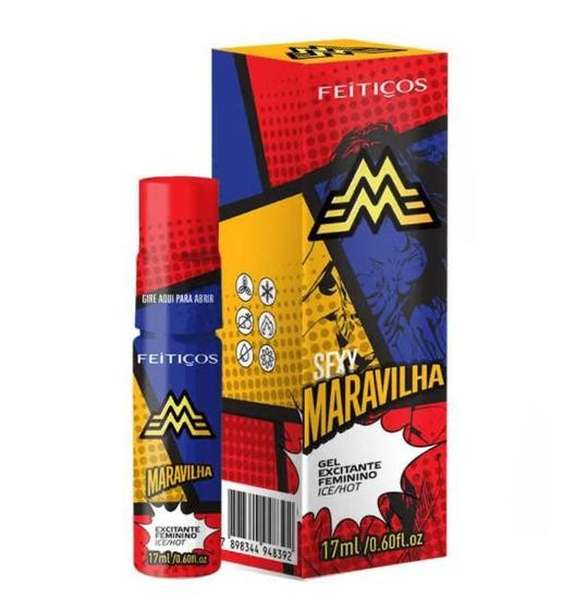Imagem de Gel excitante feminino Esquenta e Esfria 17ml Sexy Maravilha