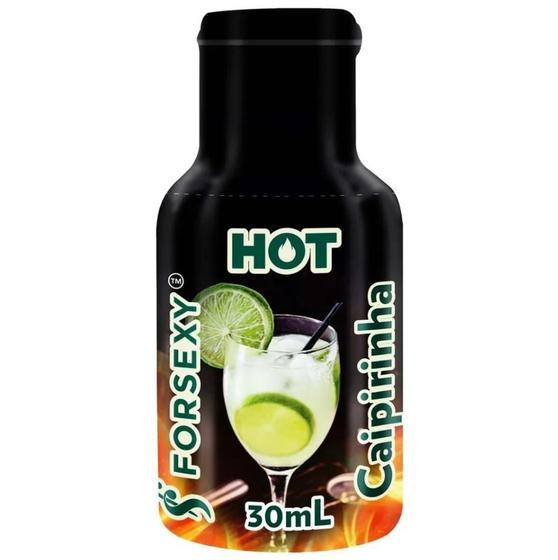 Imagem de Gel Comestível Sabor Caipirinha HOT - Excita e Esquenta - 30ml For Sexy