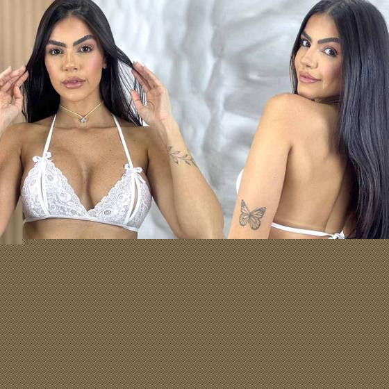 Imagem de Conjunto De Lingerie Sensual Sem Bojo Sem Aro Sexy Renda