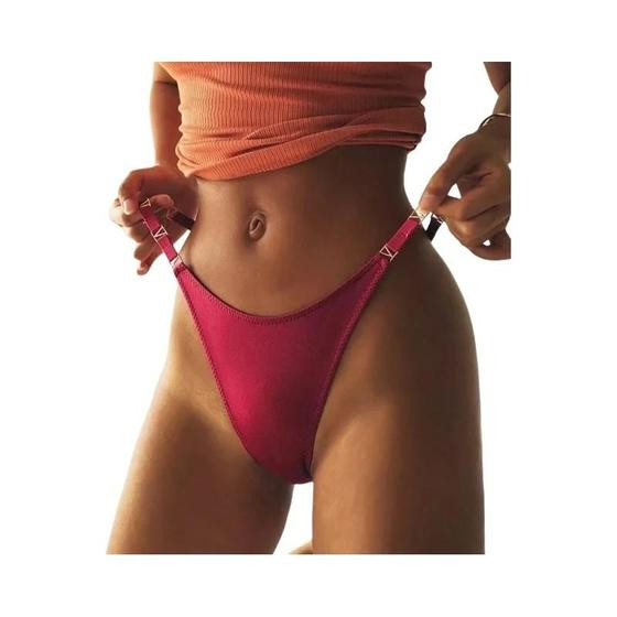 Imagem de Calcinha Sexy De Cintura Baixa Zebra Flower Para Mulheres, G String Sem Costura, Luxuosa Com Fivela