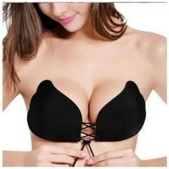 Imagem de Sutiã Adesivo Invisível Levanta Seio Push Up Silicone