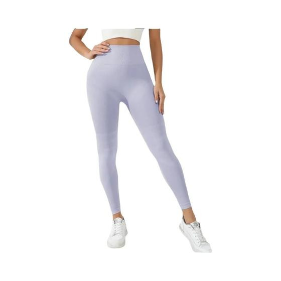 Imagem de Calças De Yoga Femininas De Cintura Alta, Sexy, Com Efeito Modelador, Elásticas, Para Fitness E