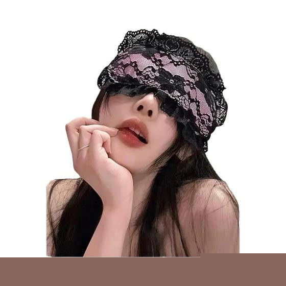 Máscara Sexy De Renda Para Mulheres, Acessórios De Fantasia Para Festa De Halloween, Máscara - NONE