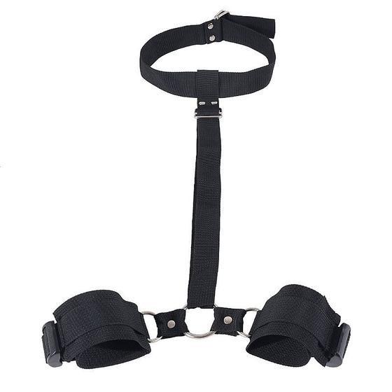 Kit Bondage Para Prender Algema Para Pulso e Pescoço - Sexy Import