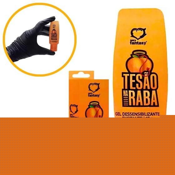 Tesão na Raba Gel Dessensibilizante e Excitante Sexy Fantasy