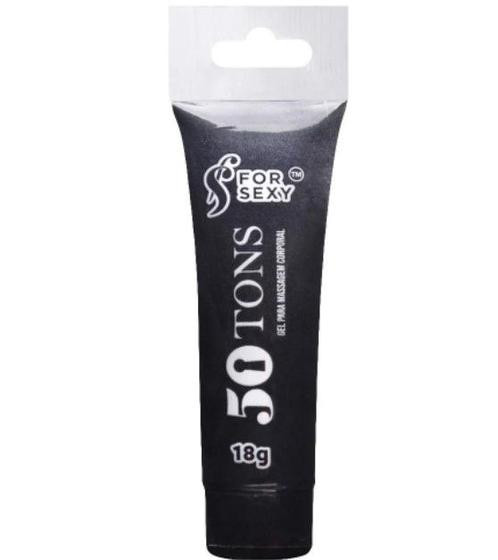 50 Tons Gel Excitante Unissex 18G - For Sexy
