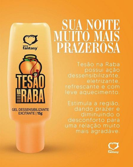 Gel Dessensibilizante e Excitante para Relação Anal - 15g - Sexy Fantasy