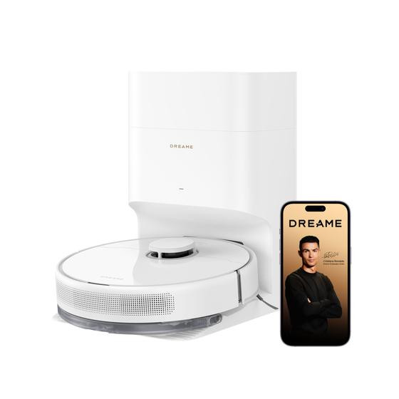 Imagem de DREAME D15 Plus Robô Aspirador e Passa Pano com Autoesvaziamento, Sucção 13.000 Pa, Compatível com Alexa, 127V