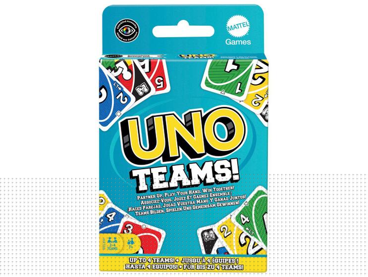 Imagem de Jogo de cartas UNO Teams para duplas Mattel