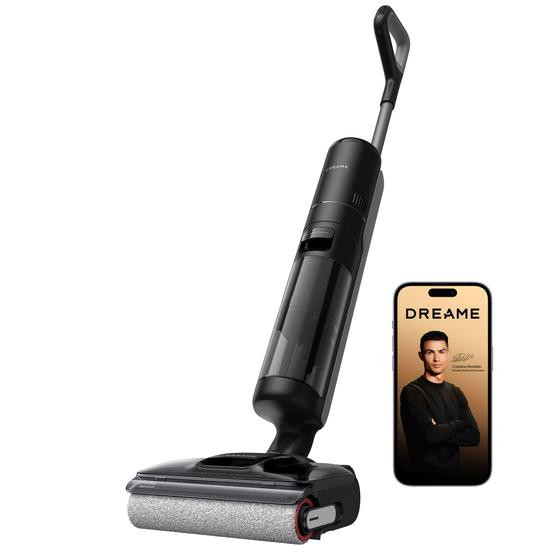 Imagem de Dreame H60 GT, Aspirador Vertical Sem Fio Seco e Úmido, Sucção 21kPa, Manuseio Leve, 0 Emaranhados, Reclinável 180, Limpeza com Água Fresca, 220V240