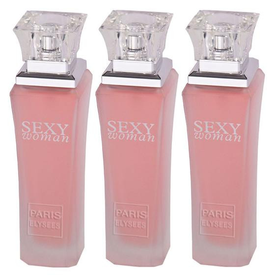 Imagem de Paris Elysees Sexy Woman Leve 3 Pague 2 - Eau de Toilette + Eau de Toilette + Eau de Toilette