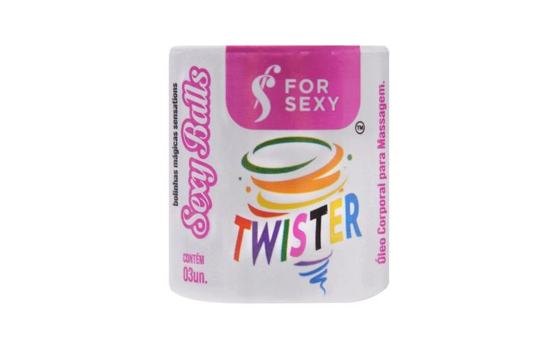 Twister Sexy Balls Bolinha Anal 03 Unidades For Sexy