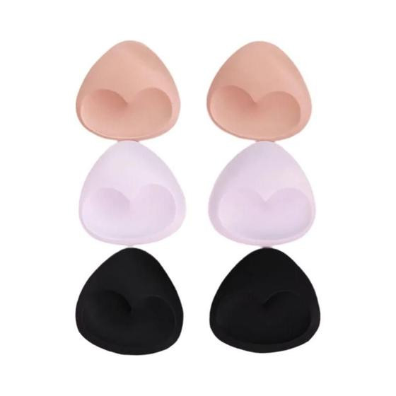Almofadas De Sutiã Sexy Para Mulheres, 6 Peças, Almofadas Removíveis Para Aumentar Os Seios, Para - efero