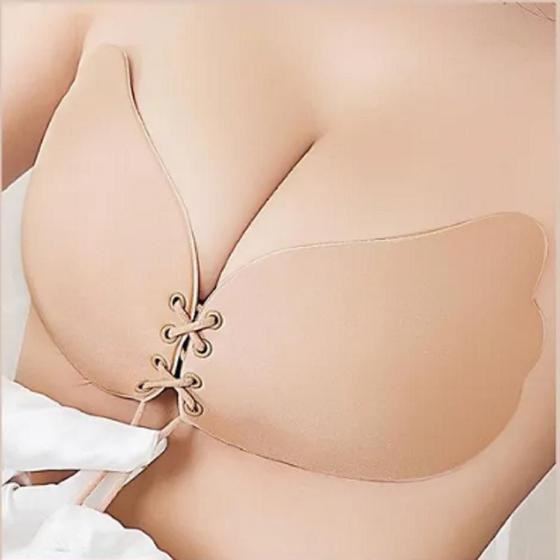 Imagem de Sutiã Adesivo Invisível Levanta Seio Push Up Silicone