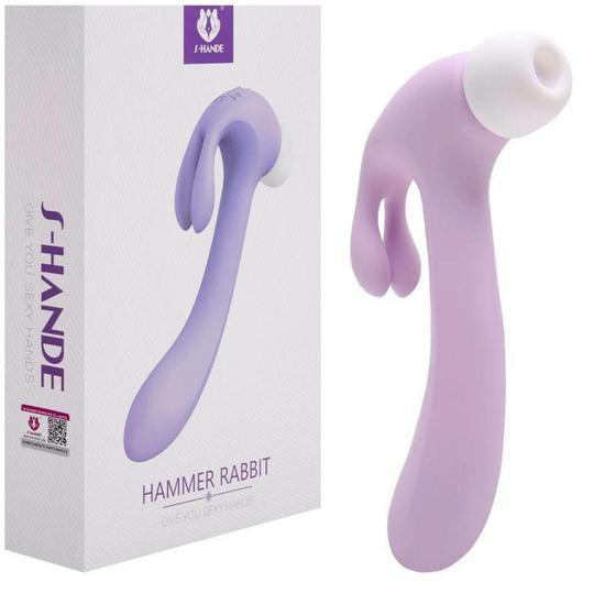 Imagem de Vibrador Pulsação Martelo Hammer Rabbit Sexy Import