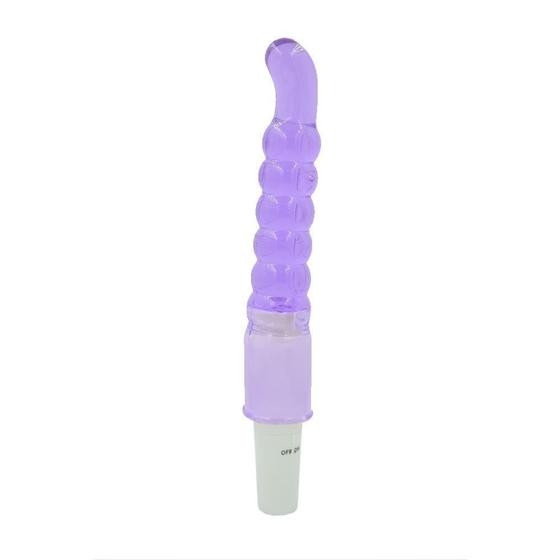 Imagem de Plug Anal com Vibrador incitador Anal Massageador Ânus em Jelly -17 cm Multivelocidades