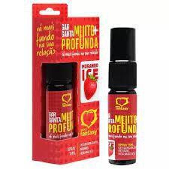 Imagem de Spray Garganta Profunda Morango Ice 15ML - Sexy Fantasy