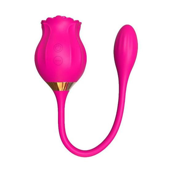 Imagem de Vibrador de Ponto G e Clitóris com Pulsação 12 Modos Pink SI