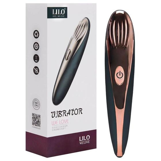 Imagem de Vibrador Recarregável Usb 10 Vibrações Lilo