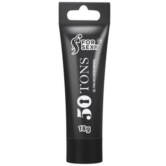 Imagem de 50 tons gel para massagem corporal 18g for sexy