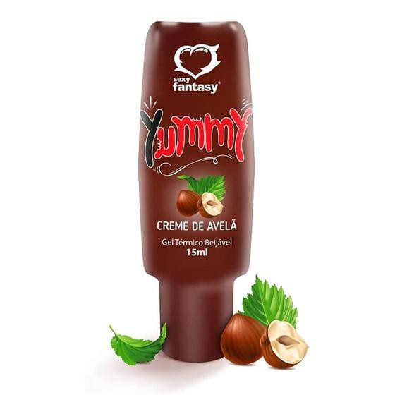 Imagem de Gel Térmico Esquenta Esfria Lubrificante Creme de Avelã -Yummy