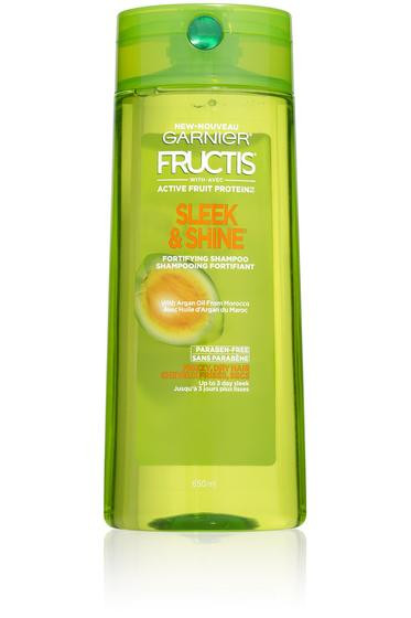 Imagem de Shampoo Garnier Fructis Sleek and Shine 650ml - Para Cabelos Crespos e Secos