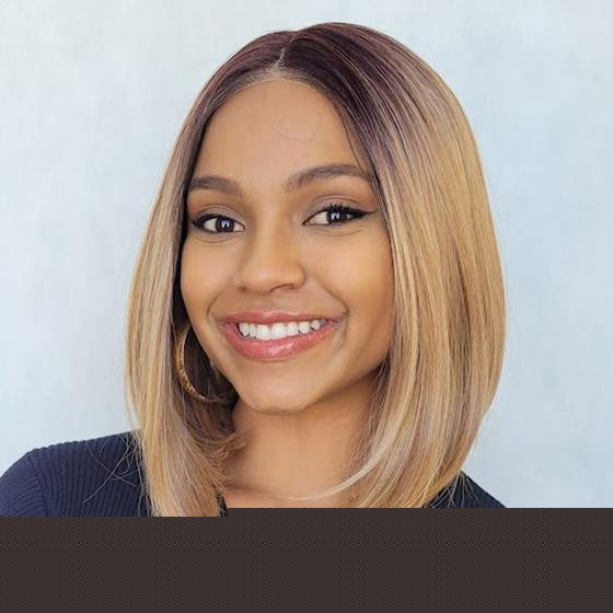 Imagem de Peruca Front Lace Wig Lisa Chanel - Fibra Premium - 25cm - CRYSTAL