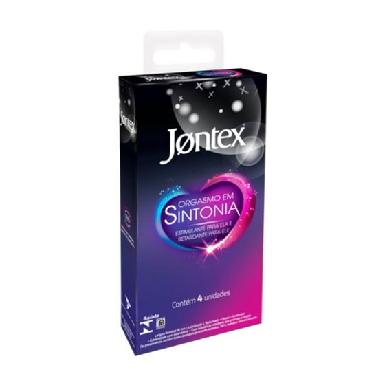 Imagem de Preservativo Jontex Orgasmo em Sintonia 4 Unidades