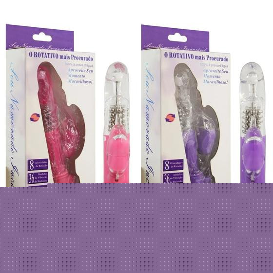 Imagem de Vibrador Jack Rabbit Rotativo Ponto G 36 Vibrações