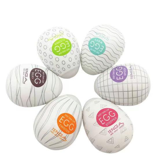 Imagem de Masturbador Masculino Ovo Egg 2 Unidades - Sex Shop