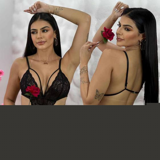 Imagem de Body Feminino Lingerie Sensual Sexy Sedutora Rendado Sem Bojo Blogueira 