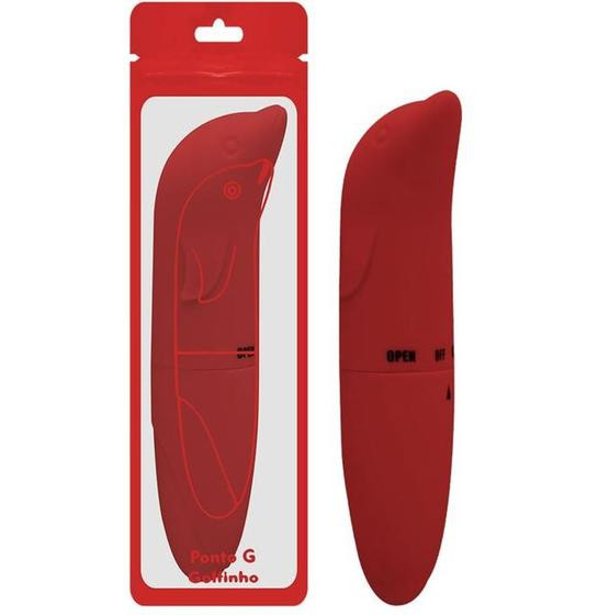 Imagem de Vibrador Golfinho Ponto G Clitoris Toque Aveludado Estimulador- Sexy Shop