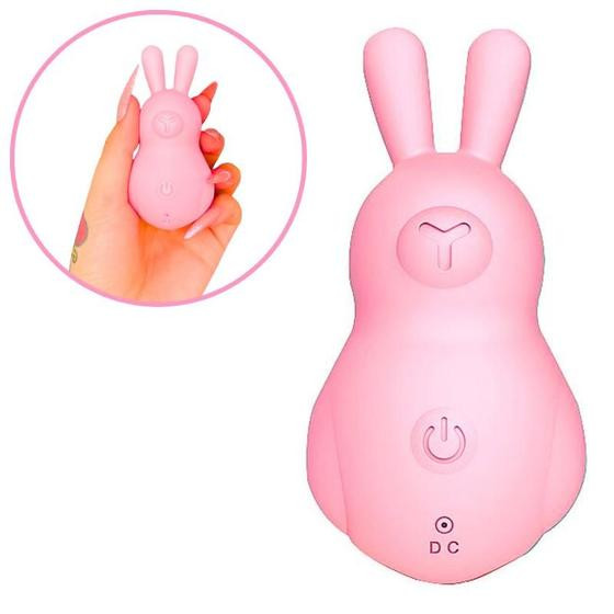 Imagem de Vibrador Rabbit com 10 Modos de Vibração Rosa