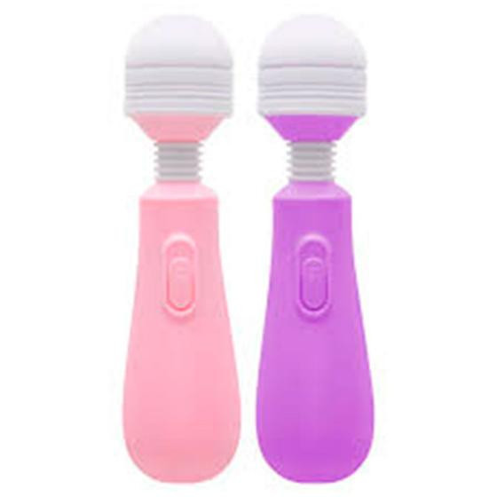 Imagem de Vibrador Varinha Mágica Corporal 2 Vibrações Flexível Sortido