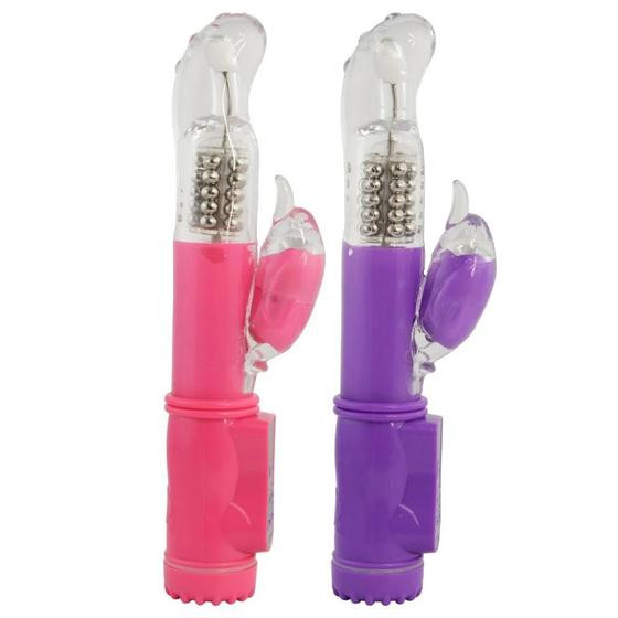 Imagem de Vibrador Jack Rabbit Rotativo Ponto G 36 Vibrações Sexy Import