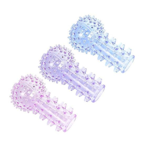 Imagem de Dedeira Estimulador Clitóris Capa Masturbadora para Dedo Texturizada