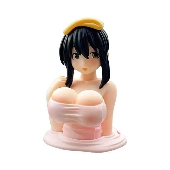 Acessório De Interior Para Console Com Boneca Sexy De Anime Com Seios Vibrantes Para Meninas, - NONE
